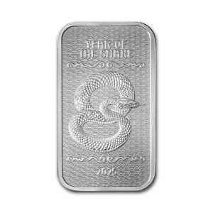1oz PAMP Silver Bar 2025 Year of the Snake