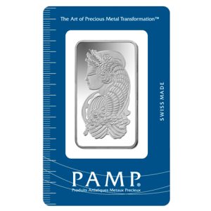PAMP Silver Fortuna Bar - 50 Grams
